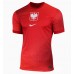 Maillot de foot Pologne Extérieur vêtements Europe 2024 Manches Courtes